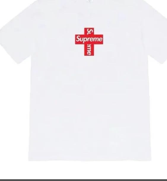 CROSS White BOX XL Short LOGO T-shirt L Black S M sleeved 0510
